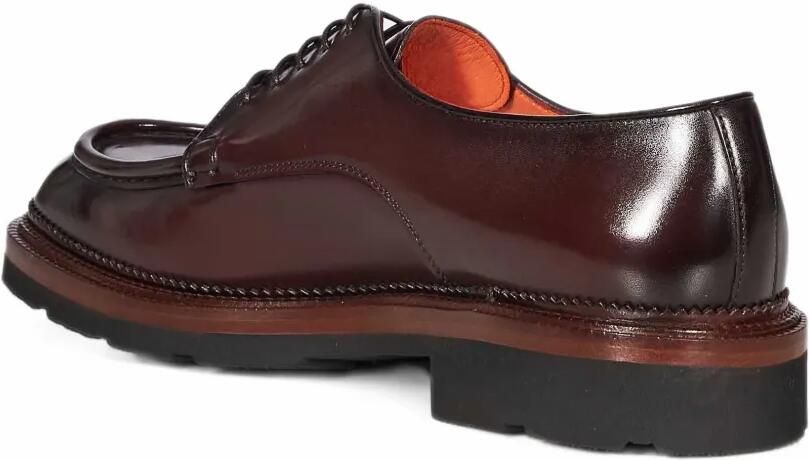 Santoni lace-up leather shoes Bruin - Foto 2