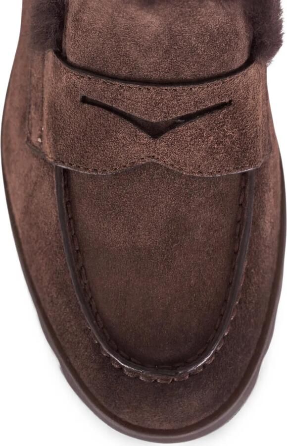 Santoni Lammy loafers Bruin - Foto 4