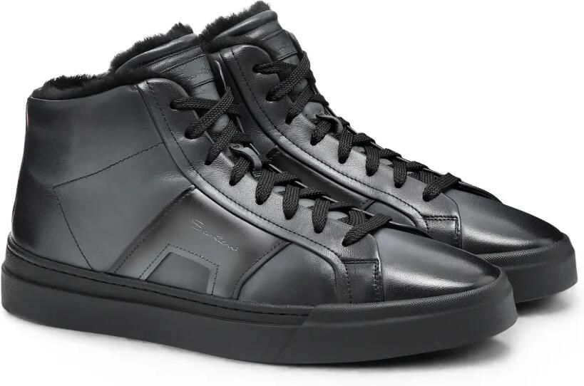 Santoni Lammy sneakers Zwart