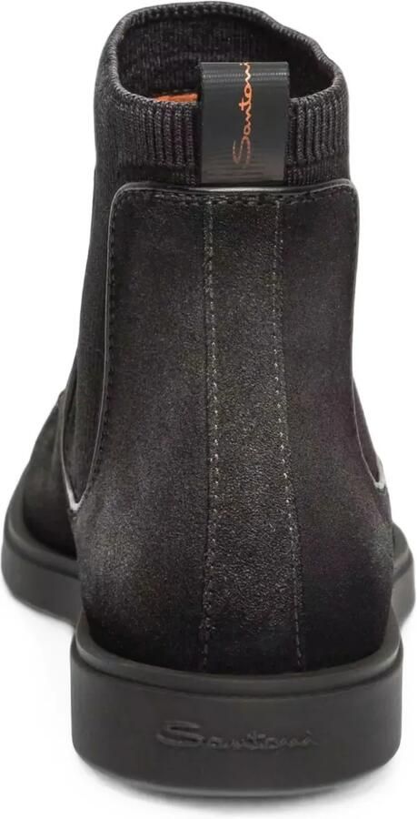 Santoni Leren Chelsea laarzen Grijs - Foto 5