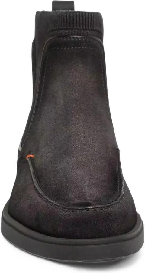 Santoni Leren Chelsea laarzen Grijs - Foto 4