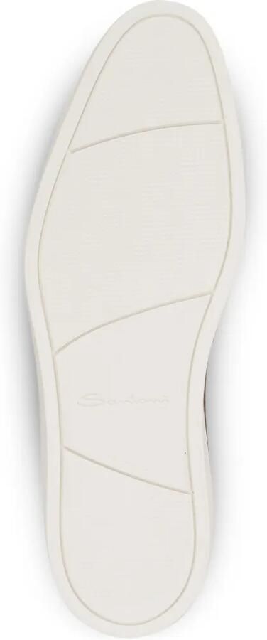 Santoni Leren loafers Bruin - Foto 3