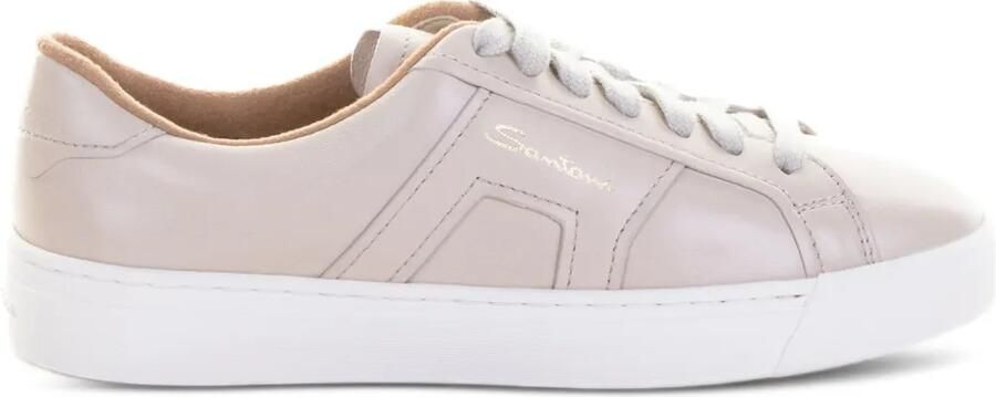 Santoni Leren sneakers Roze - Foto 2