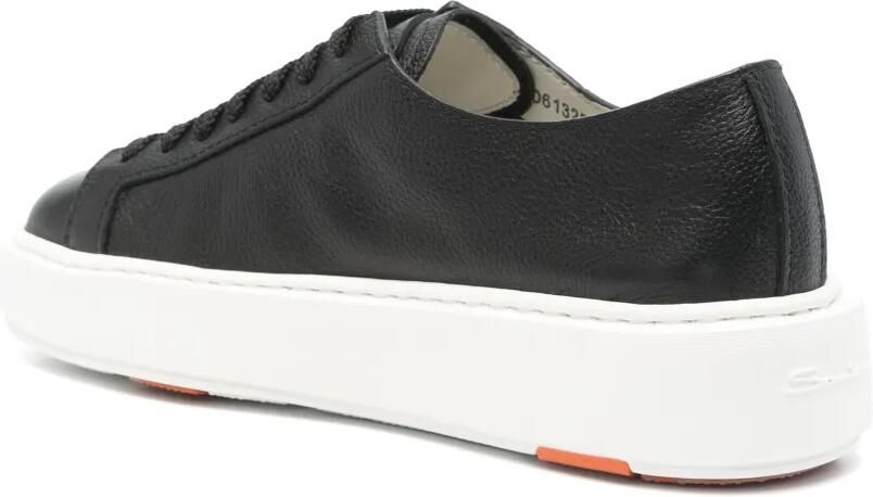 Santoni Leren sneakers Zwart - Foto 3