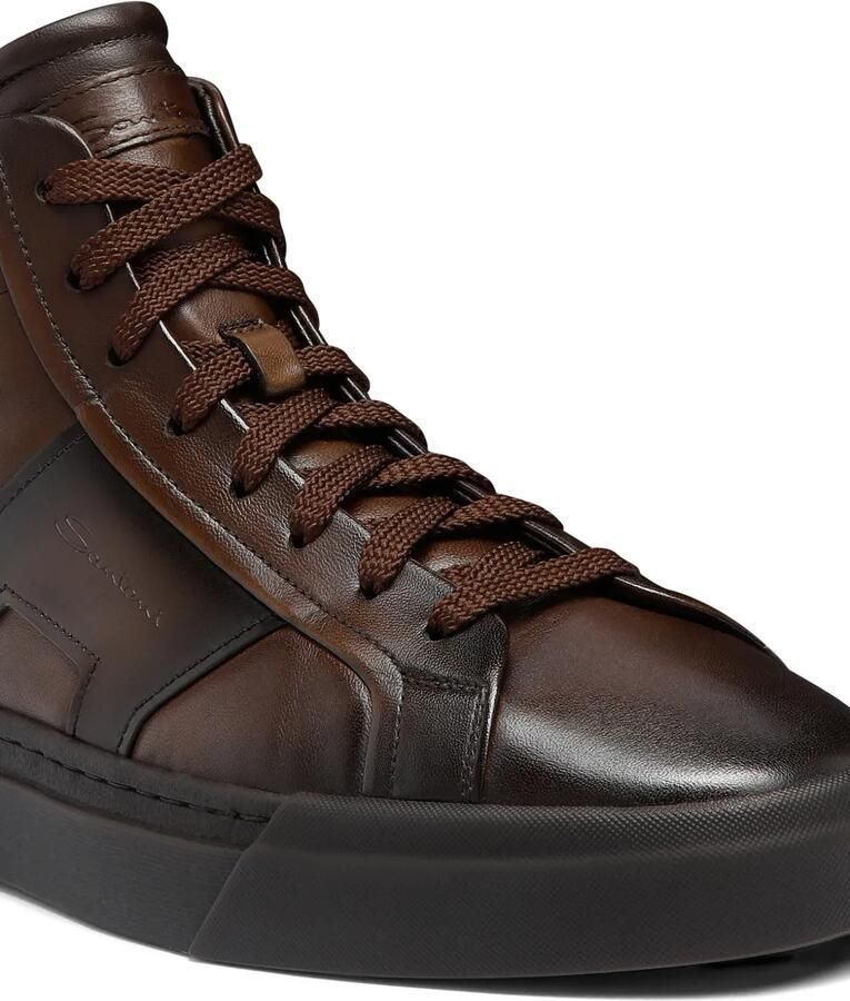 Santoni Loafers met dubbele gesp Bruin - Foto 2