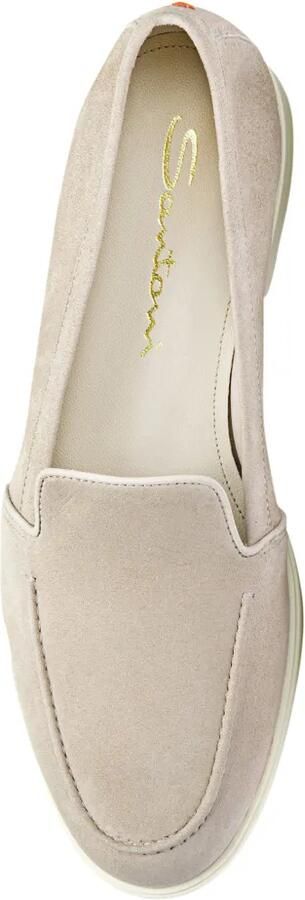 Santoni Loafers met klassiek silhouet Beige - Foto 4