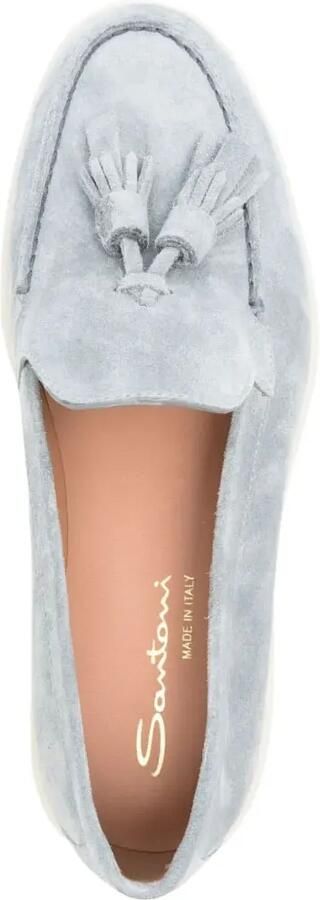 Santoni Loafers met kwastjes Blauw - Foto 3