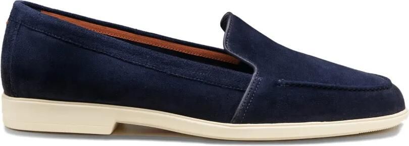 Santoni Loafers met ronde neus Blauw