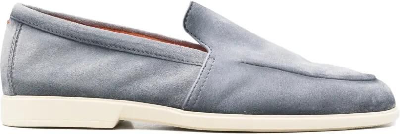 Santoni Malibu slip-on loafers Blauw