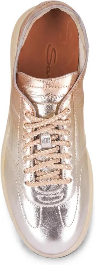 Santoni Metallic sneakers Goud - Foto 4