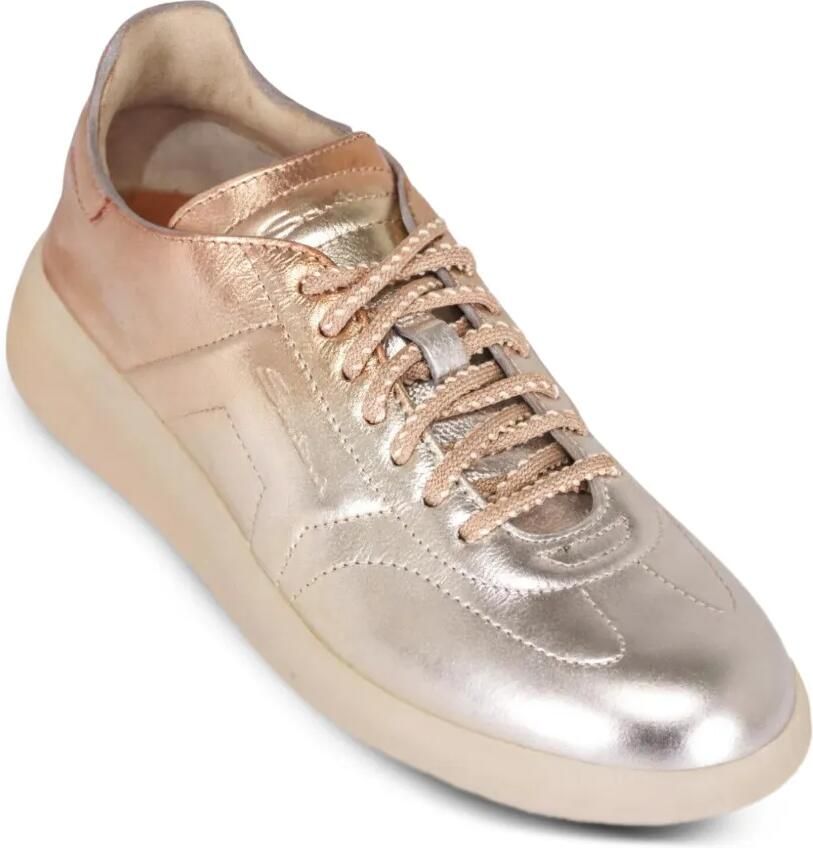 Santoni Metallic sneakers Goud - Foto 2