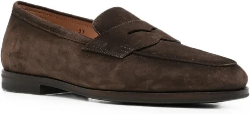Santoni New Carla penny loafers Bruin - Foto 2