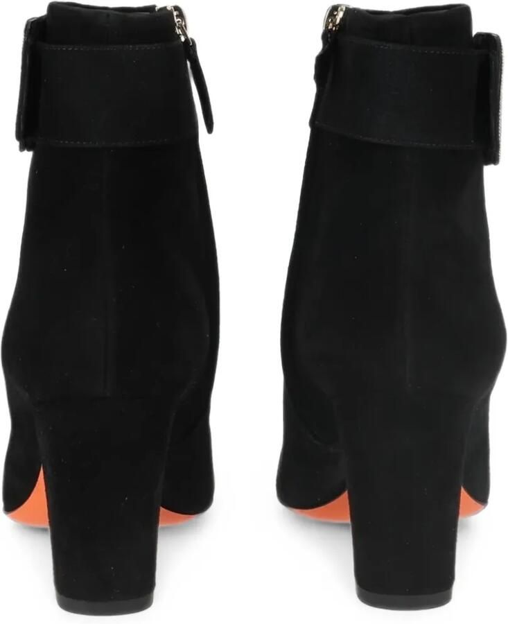 Santoni Newmarta enkellaarzen met gesp-detail Zwart - Foto 3