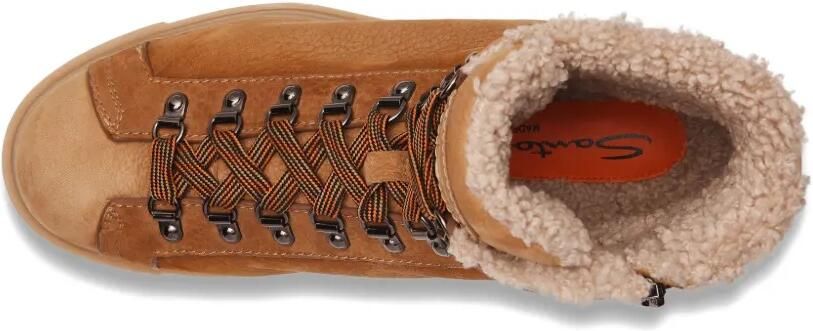 Santoni Nubuck wandellaarzen Bruin - Foto 5