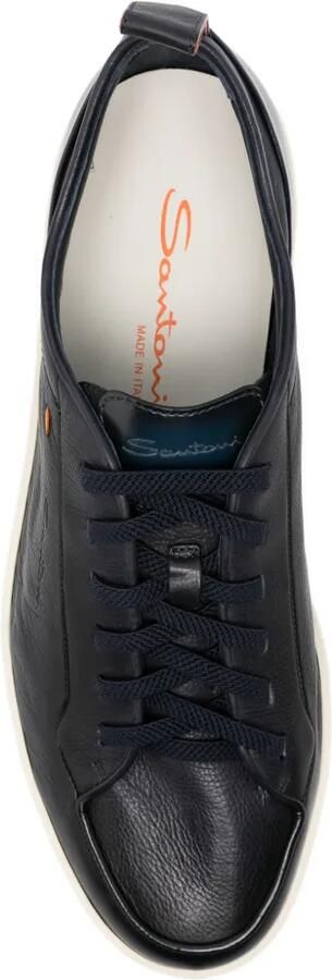 Santoni Off-Duty sneakers met vlakken Blauw - Foto 4