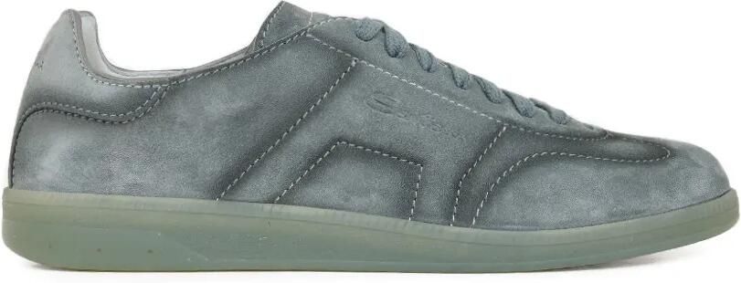 Santoni Oly suède sneakers Grijs