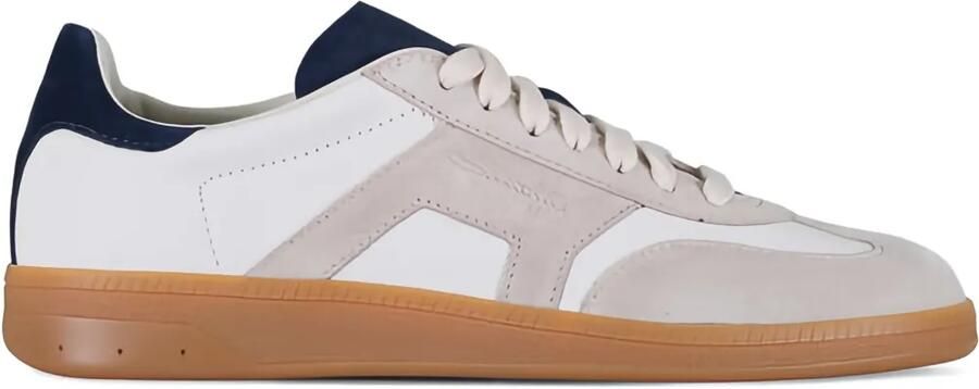 Santoni Olympic sneakers met vlakken Wit