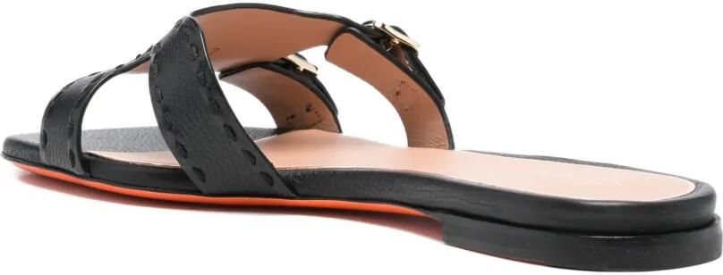Santoni Pumps met gesp Zwart - Foto 3
