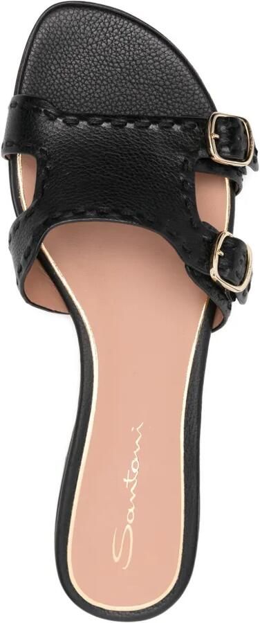 Santoni Pumps met gesp Zwart - Foto 2