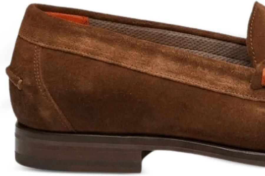 Santoni Quentin suede loafers Bruin - Foto 2