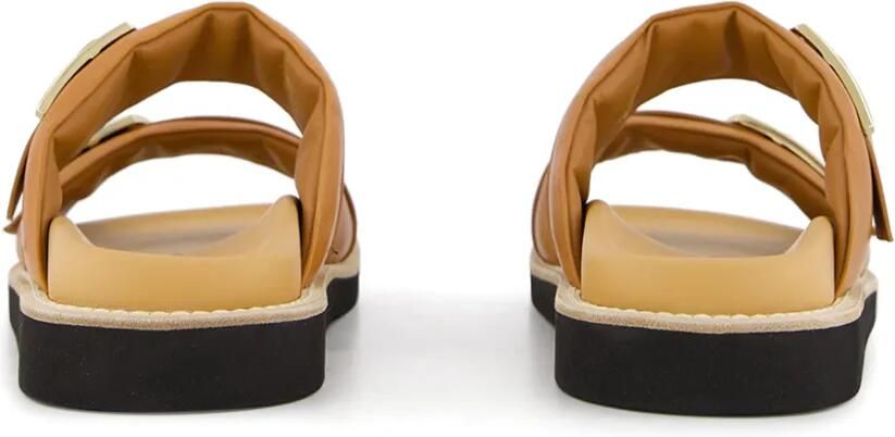 Santoni Sandalen met dubbele gesp Beige - Foto 4