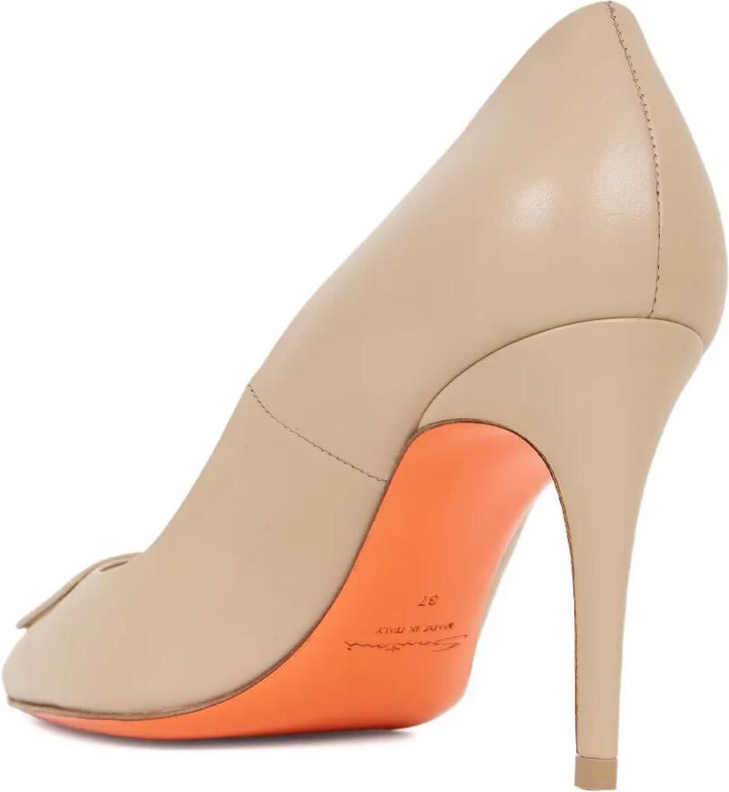 Santoni Sibille pumps met hak Beige - Foto 2