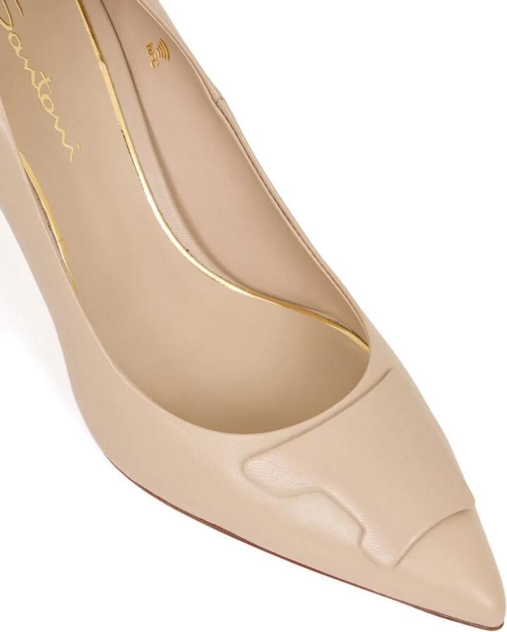 Santoni Sibille pumps met hak Beige - Foto 3