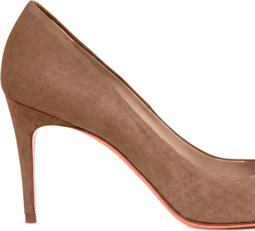 Santoni Sibille pumps met puntige neus Bruin - Foto 2