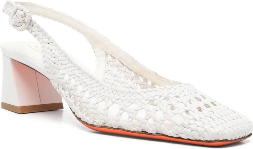 Santoni Slingback pumps Wit - Foto 2