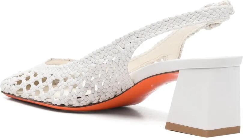 Santoni Slingback pumps Wit - Foto 3