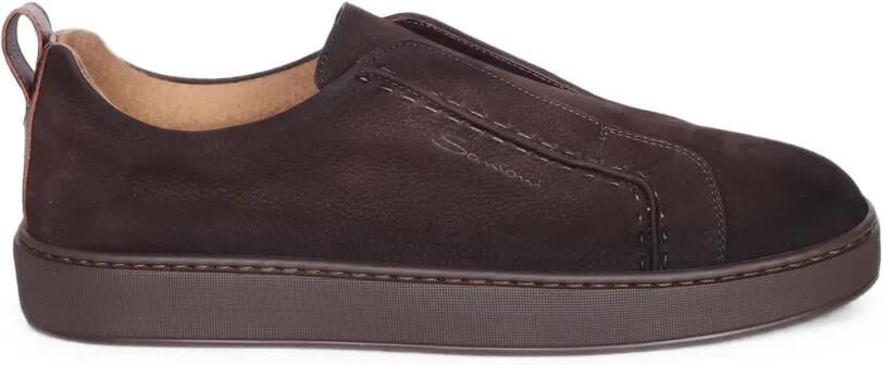 Santoni slip-on leather sneakers Bruin