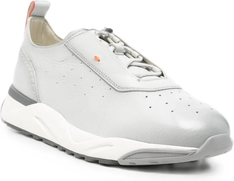 Santoni Sneakers met geperforeerd detail Grijs - Foto 2