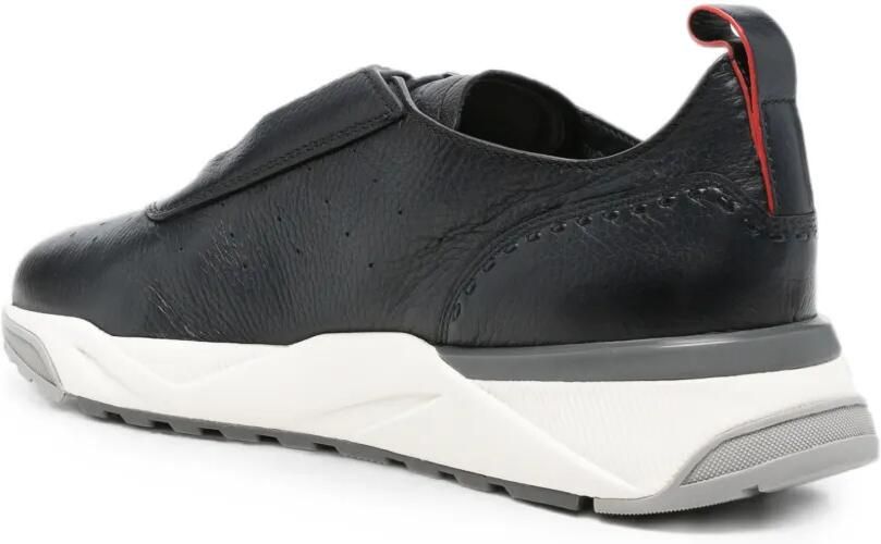 Santoni Sneakers met geperforeerde vlakken Zwart - Foto 2