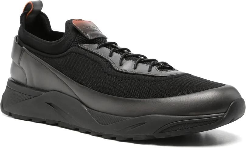 Santoni Sneakers met vlakken Zwart - Foto 2