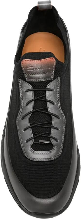 Santoni Sneakers met vlakken Zwart - Foto 3