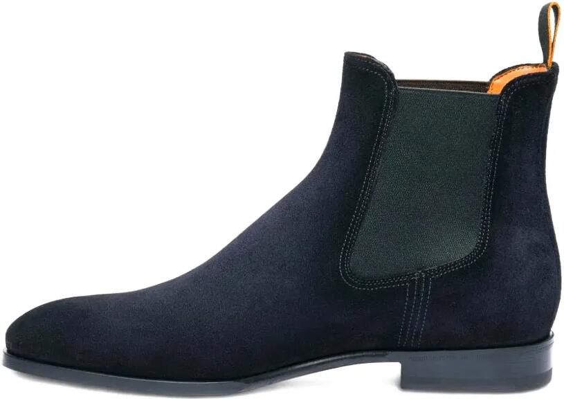 Santoni Suède Chelsea laarzen Blauw - Foto 2