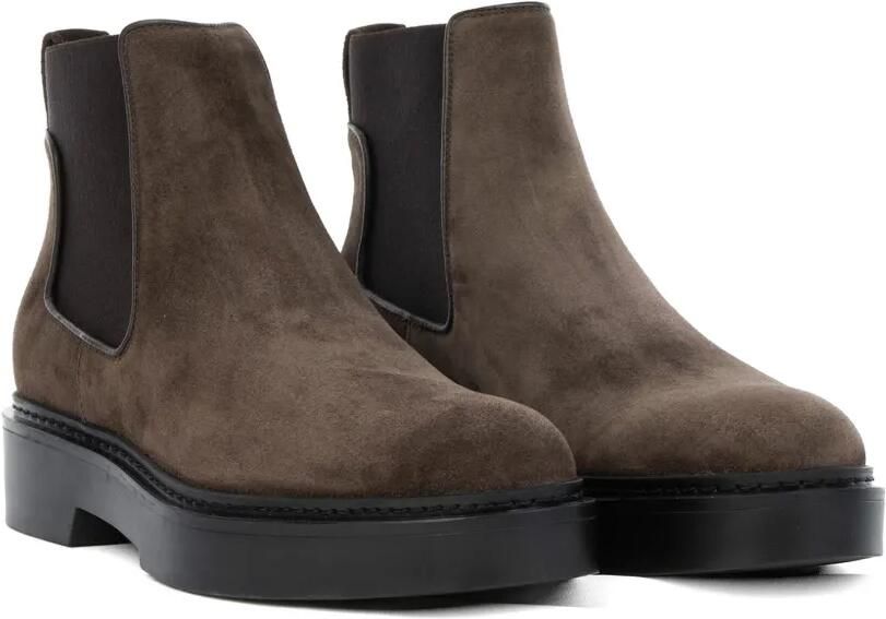 Santoni Suède Chelsea laarzen Bruin - Foto 3