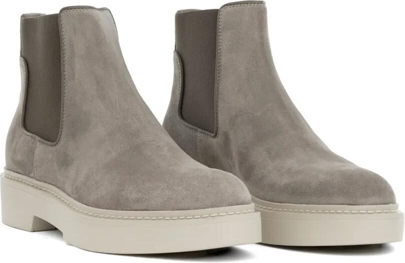 Santoni Suède Chelsea laarzen Grijs - Foto 3