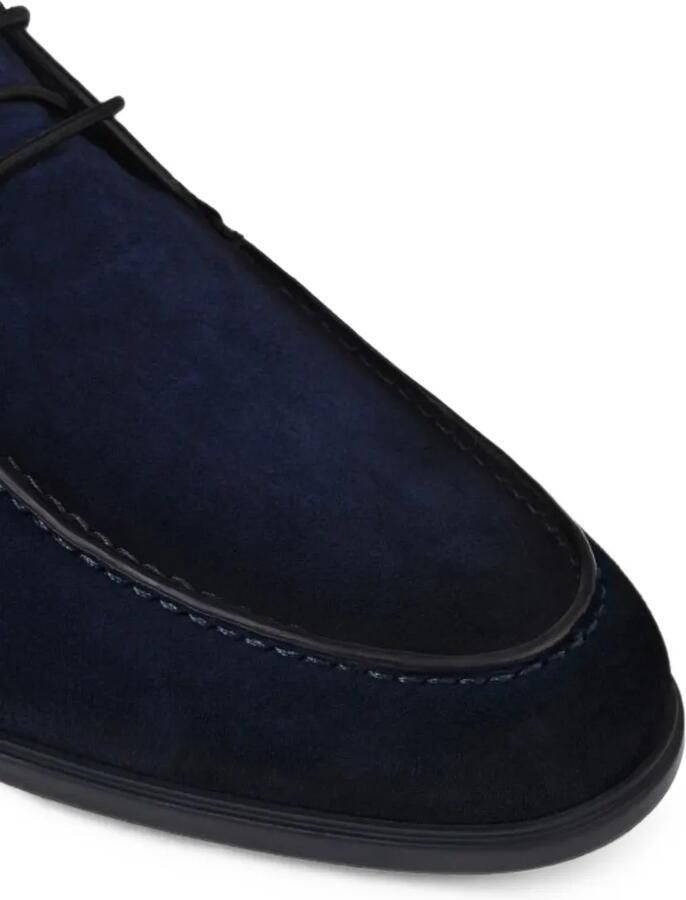Santoni Suède desert boots Blauw - Foto 2