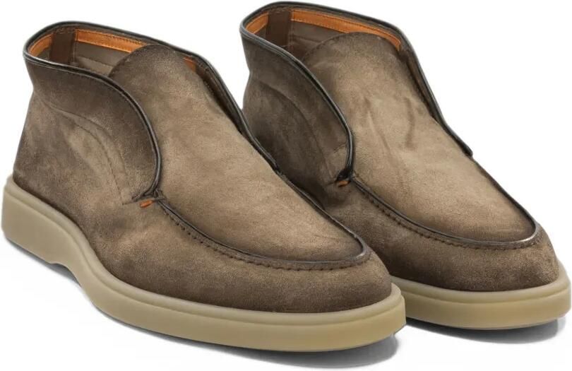 Santoni suede desert boots Bruin - Foto 3
