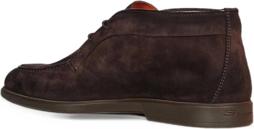 Santoni suede desert boots Bruin - Foto 2