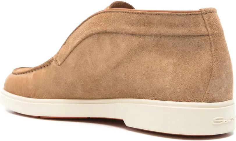 Santoni Suède laarzen Beige - Foto 2
