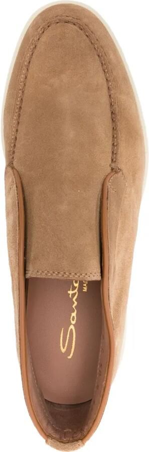 Santoni Suède laarzen Beige - Foto 4