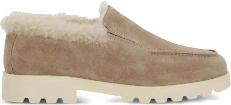 Santoni Suède loafers Beige - Foto 4