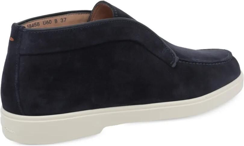 Santoni Suède loafers Blauw - Foto 2