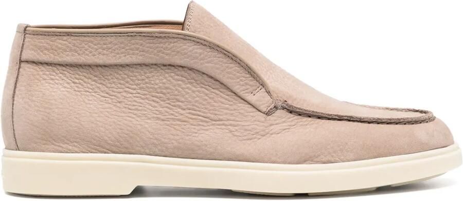Santoni Suède loafers Bruin