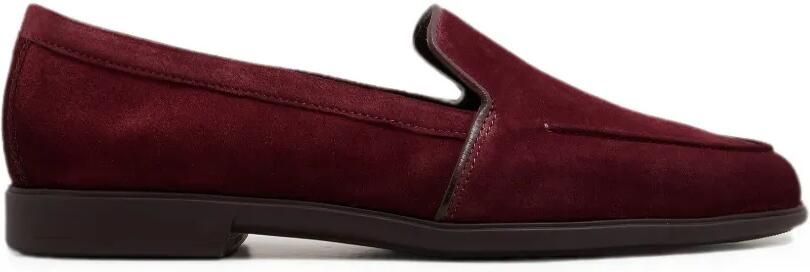 Santoni Suède loafers Rood