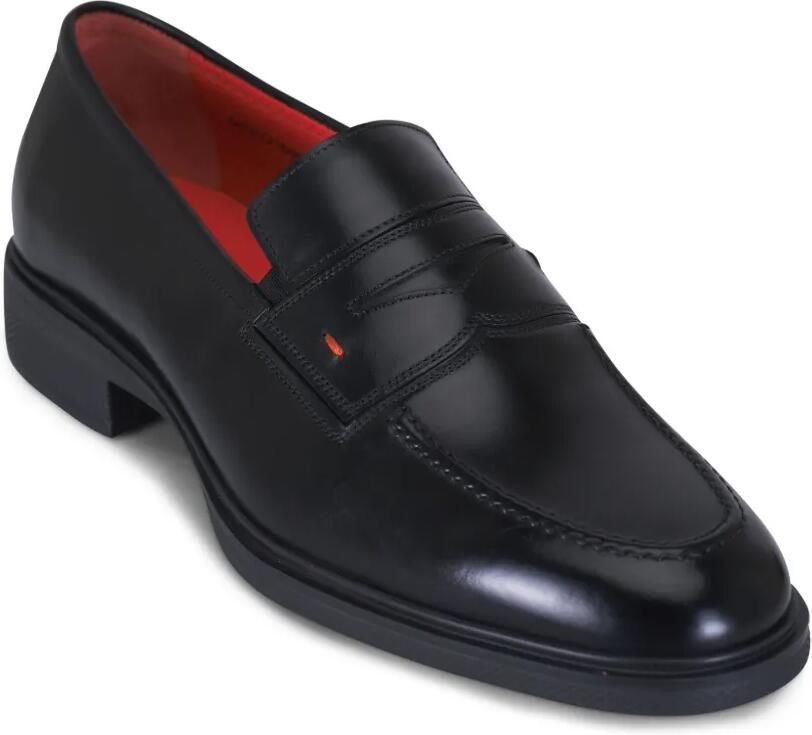Santoni Suède loafers Zwart - Foto 2