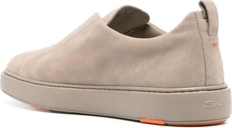 Santoni Suède sneakers Beige - Foto 3
