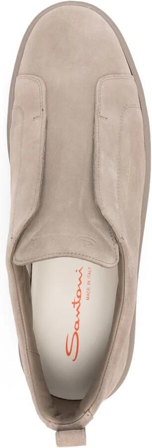 Santoni Suède sneakers Beige - Foto 4